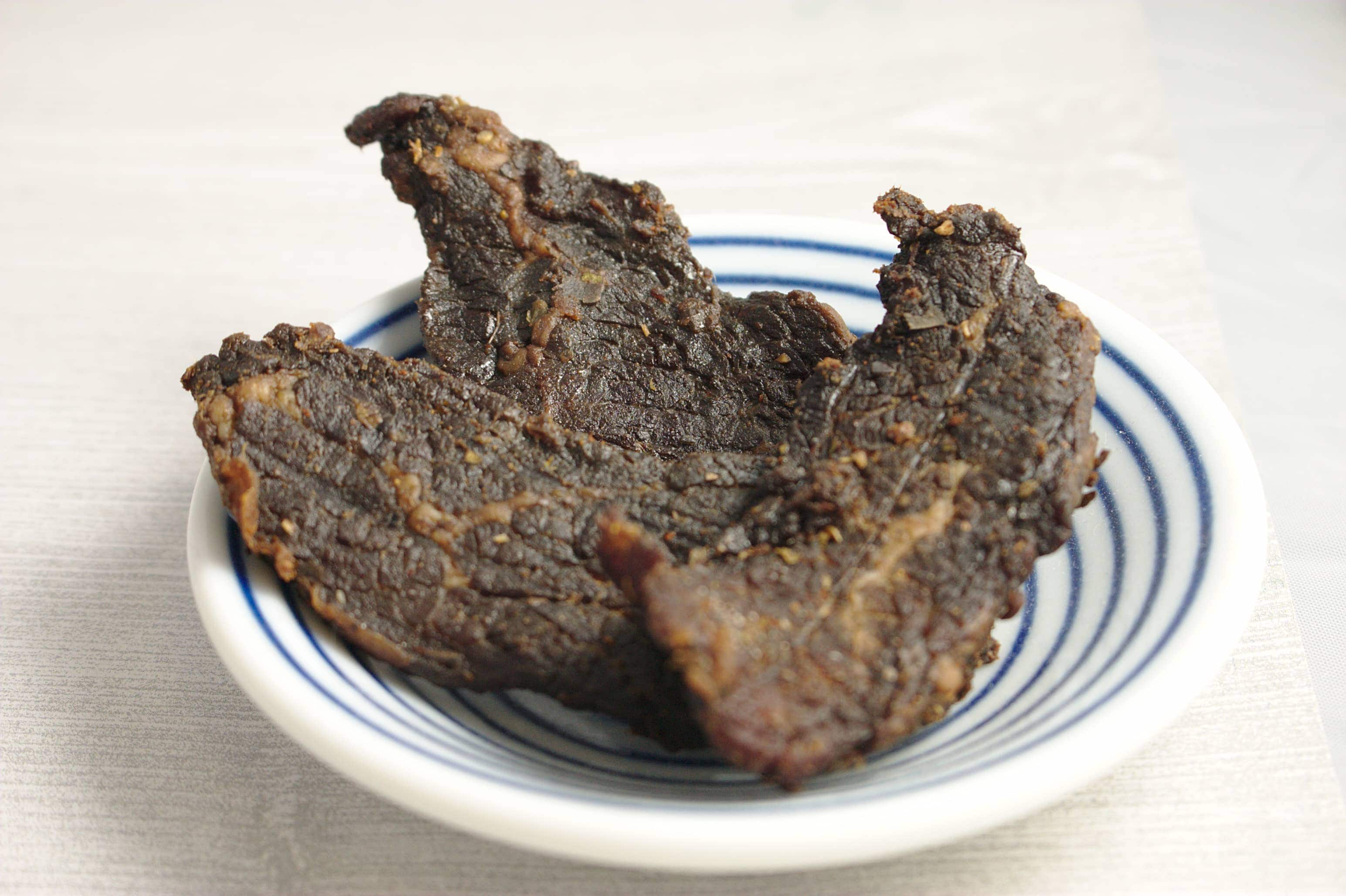 Home Made Beef Jerky Baked & Churned