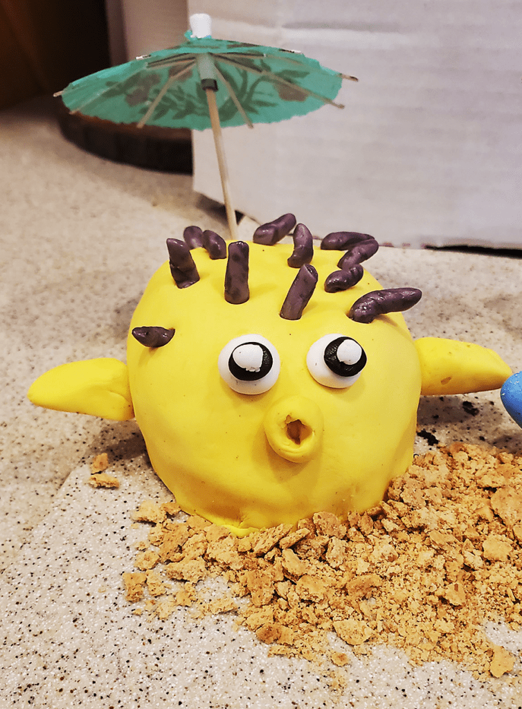 Puffer Fish Cake