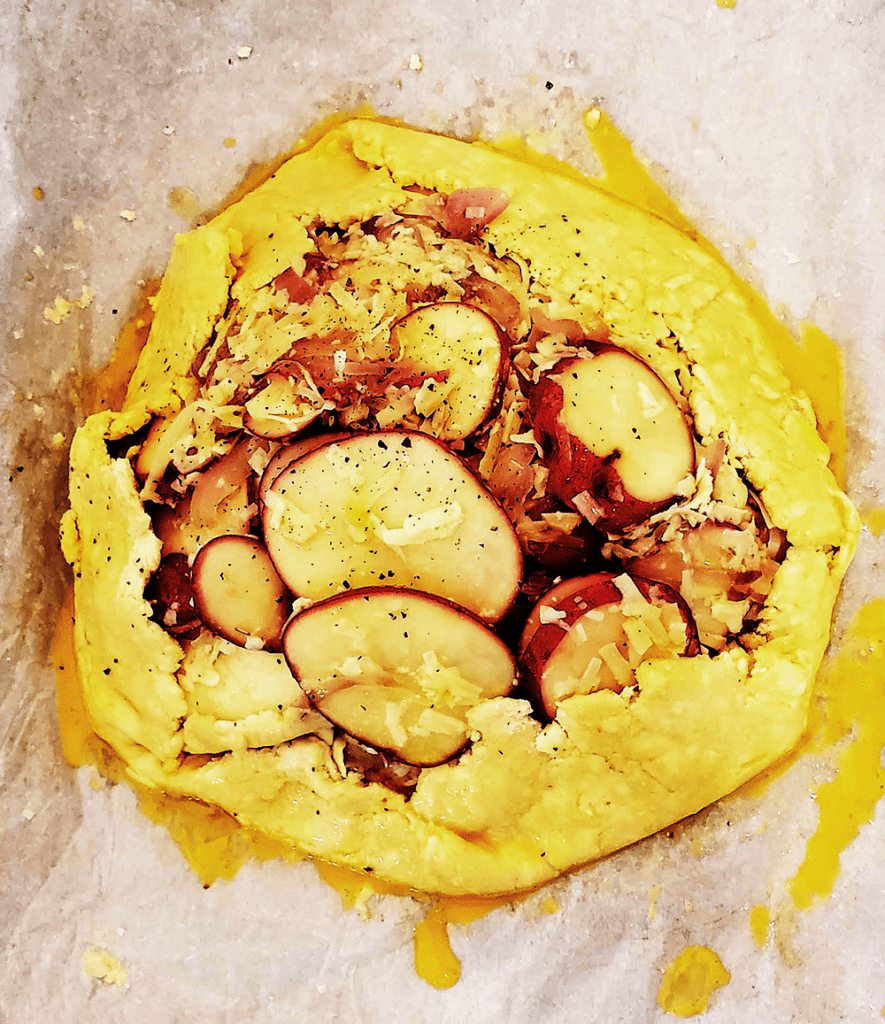 Unbaked Galette