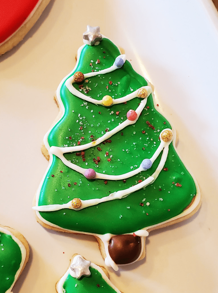 Christmas Tree Cookie