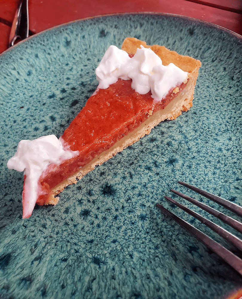 Strawberry Rhubarb Tart