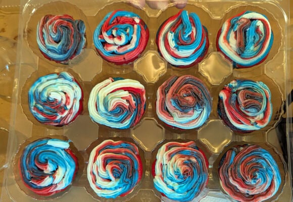 Fourth Of July Cupcakes